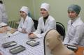 Студенты на занятие в практикуме врача общей практике